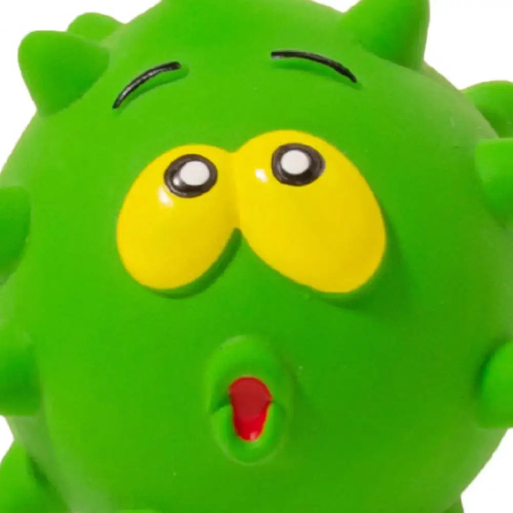 Indestructible Squeaky Dog Toy Dental Care and Fun