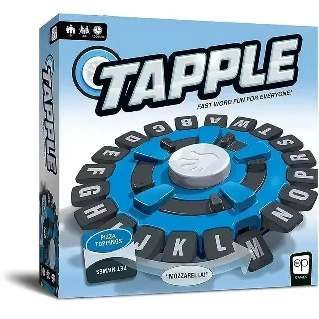 Tapple Word Game Fast-Paced Family Board Game The Quick Thinking Letter Pressing Game For Children Puzzle Learn Basta