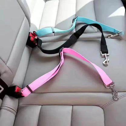 Hot dog seat belts hot sale pet car seat belt retractable leash dog carrier safety convenient dog leash supplies