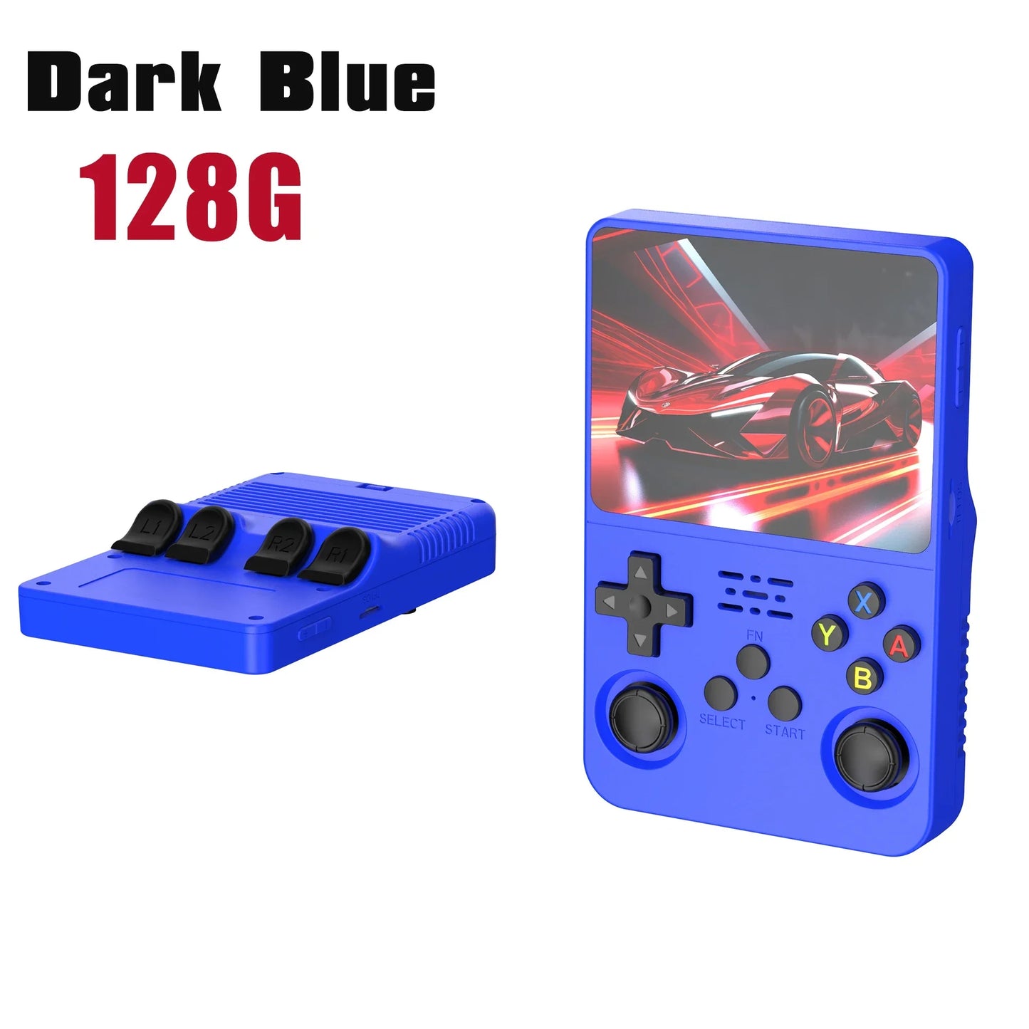 BOYHOM R36S Retro Handheld Video Game Console Linux System 3.5 Inch IPS Screen R35s Pro Portable Pocket Video Player 64GB Games