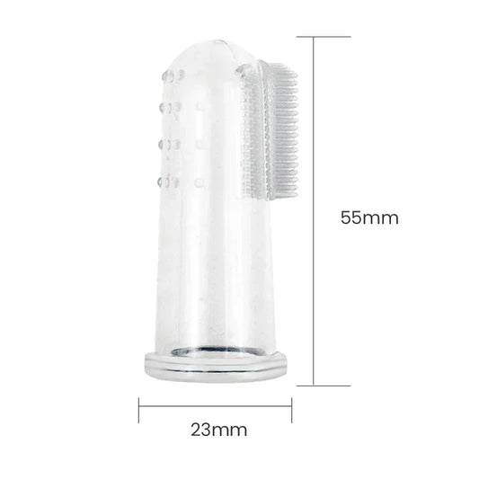 Ultra Soft Silicone Finger Toothbrush for Dog Cats Remove Plaque Tartar Puppy Kitten Teeth Cleaning Dental Care Oral Hygiene Pet