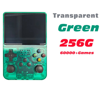 BOYHOM R36S Retro Handheld Video Game Console Linux System 3.5 Inch IPS Screen R35s Pro Portable Pocket Video Player 64GB Games