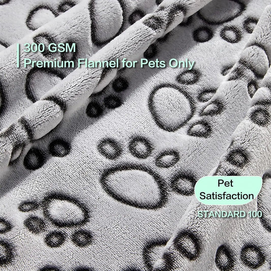 Premium Soft Dog Blanket Washable Cat Blanket for Indoor Cats Large Medium Small Dog Puppy Essentials