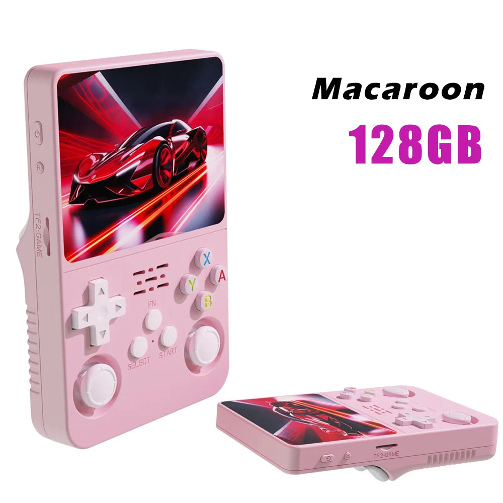 BOYHOM R36S Retro Handheld Video Game Console Linux System 3.5 Inch IPS Screen R35s Pro Portable Pocket Video Player 64GB Games