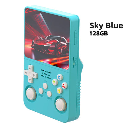 BOYHOM R36S Retro Handheld Video Game Console Linux System 3.5 Inch IPS Screen R35s Pro Portable Pocket Video Player 64GB Games