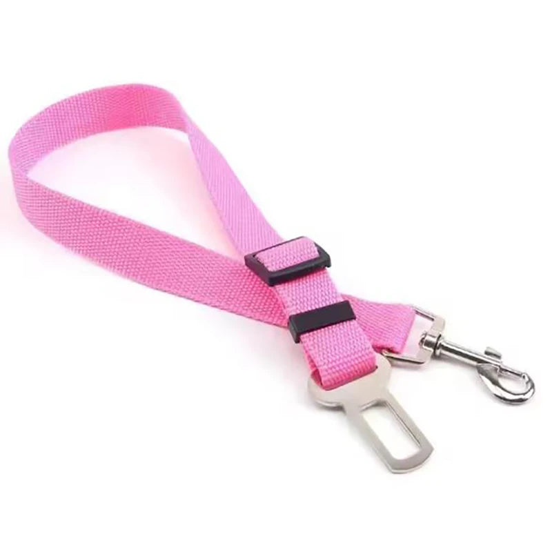 Hot dog seat belts hot sale pet car seat belt retractable leash dog carrier safety convenient dog leash supplies