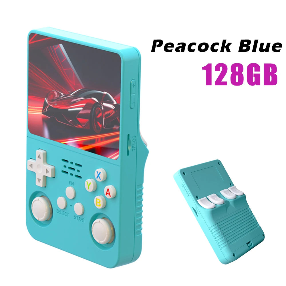 BOYHOM R36S Retro Handheld Video Game Console Linux System 3.5 Inch IPS Screen R35s Pro Portable Pocket Video Player 64GB Games