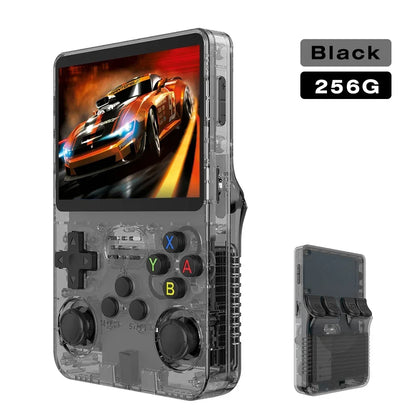 BOYHOM R36S Retro Handheld Video Game Console Linux System 3.5 Inch IPS Screen R35s Pro Portable Pocket Video Player 64GB Games