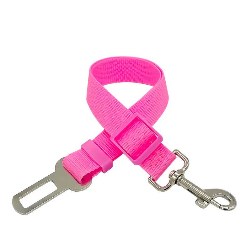 Hot dog seat belts hot sale pet car seat belt retractable leash dog carrier safety convenient dog leash supplies