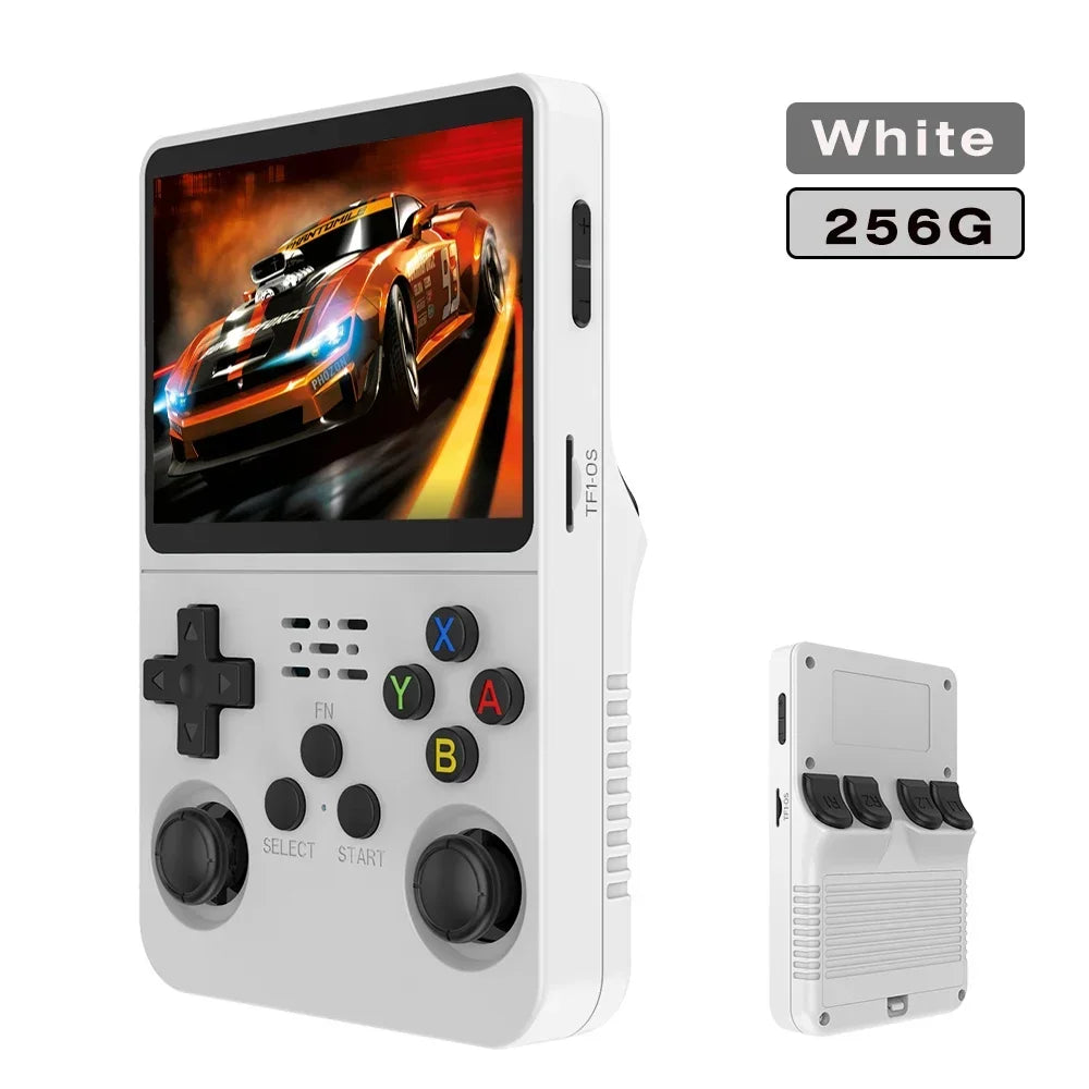 BOYHOM R36S Retro Handheld Video Game Console Linux System 3.5 Inch IPS Screen R35s Pro Portable Pocket Video Player 64GB Games